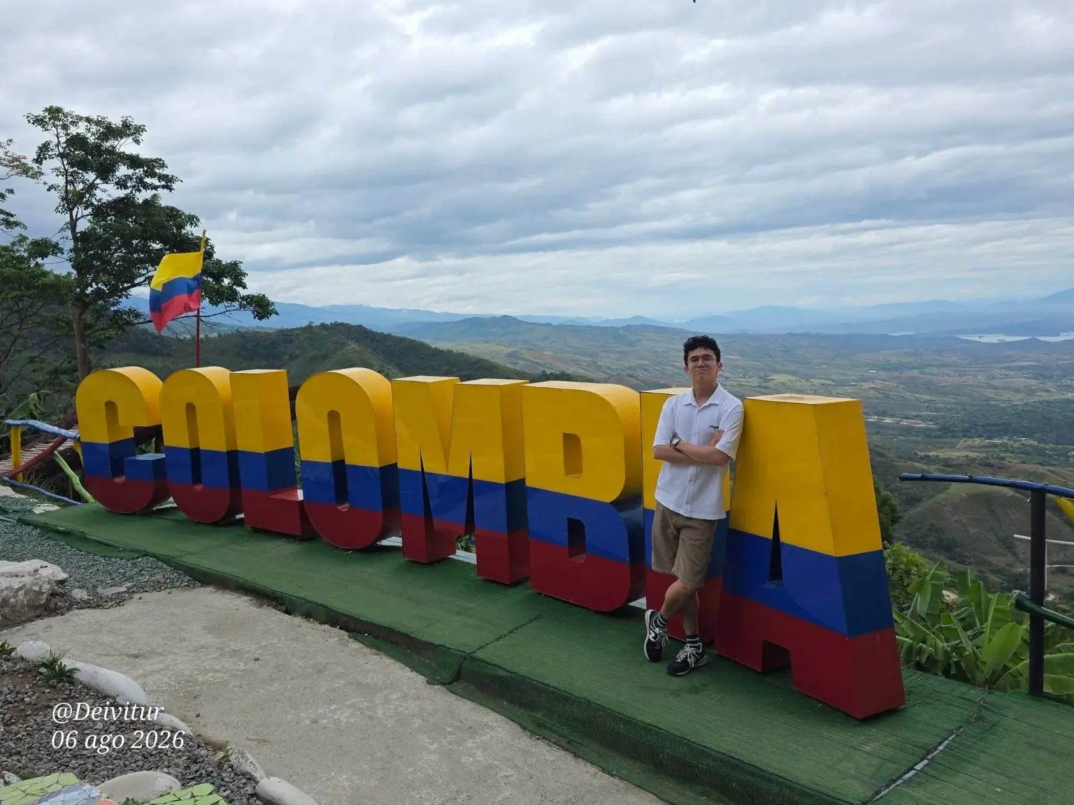 Experiencia privada en un mirador de Colombia